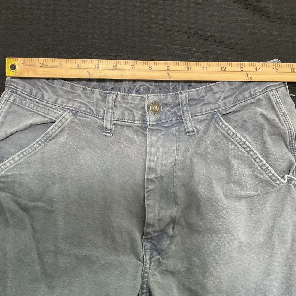 American Eagle Outfitters Pants Mens‎ 31x30 Gray Flex Carpenter Cargo Denim